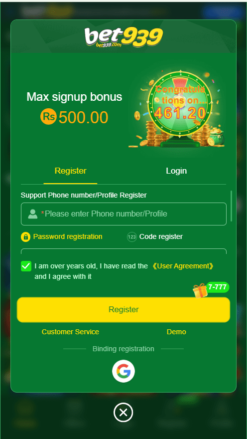 bet939 register bet939.net.pk